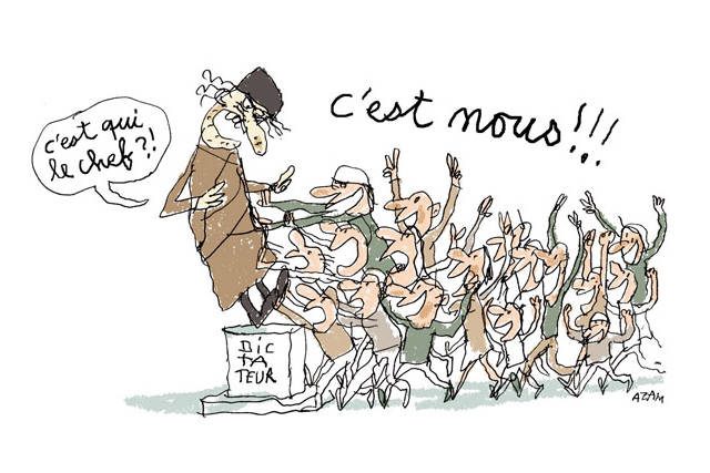 La lutte non-violente expliquée en deux Mots.