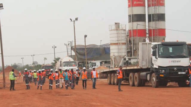 Grogne à Eiffage Togo