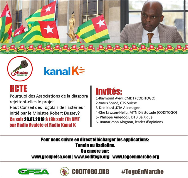 Fenêtre Sur l&rsquo;Afrique du 20 Juillet 2019.