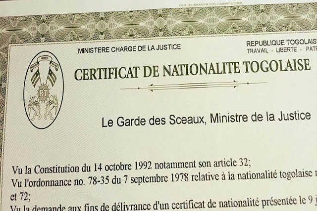 Togo : 1342 certificats de nationalité délivrés aux Togolais de la diaspora