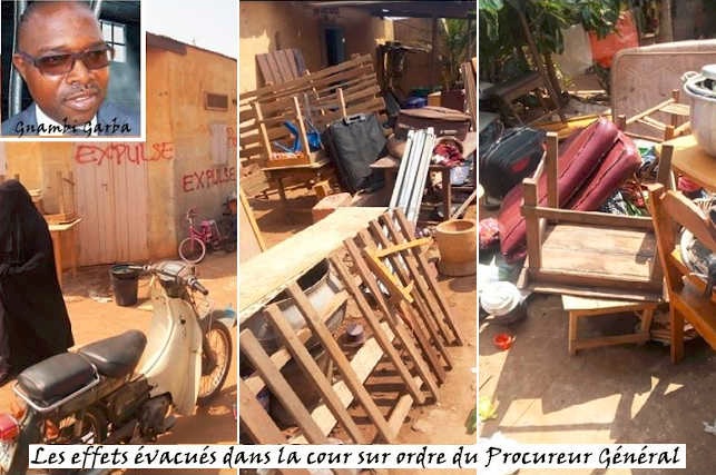 Togo, Cour d’appel de Lomé : Quand le Procureur général Gnambi Garba Kodjo passe outre un acte d’appel et fait déloger des citoyens