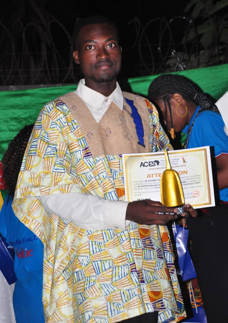 Le Roi Bokon sacré Champion national du Slam patriotique, édition 2020