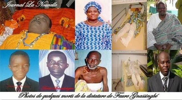 La misère de la gouvernance, ses abominations, ses crimes en quinze ans de règne au Togo