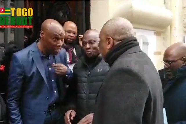 Présidentielle 2020/Vidéo : L&rsquo;ambiance surchauffée à l&rsquo;ambassade du Togo en France