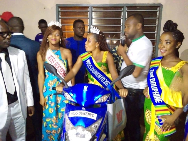 Apothéose des festivités marquant les 5 ans de Radio Dunenyo : Mlle Tchohloama Reine sacré Miss Dunenyo