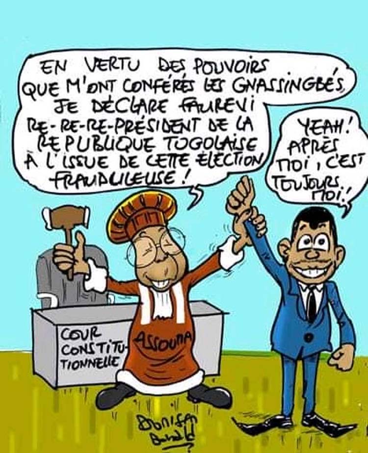 Présidentielle/Triomphe « façon façon » : Unanimité contre Faure Gnassingbé