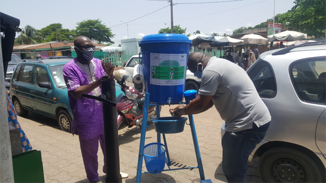 Riposte contre le Covid-19 : Thomas Koumou joue sa partition