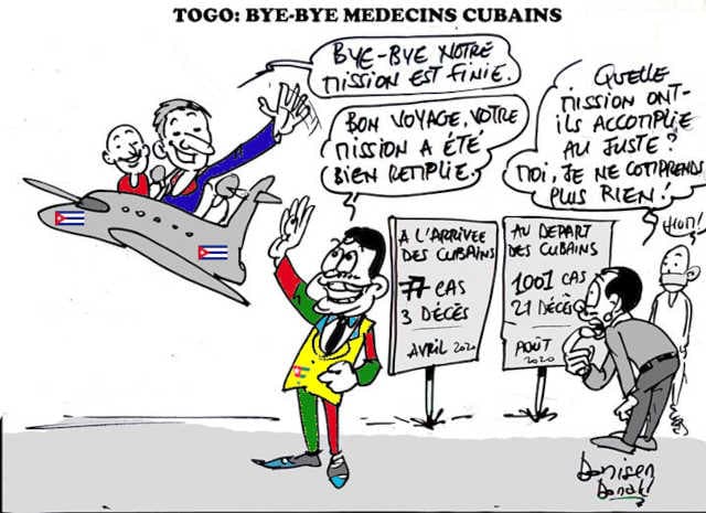 Togo : Bon vent aux toubibs cubains !