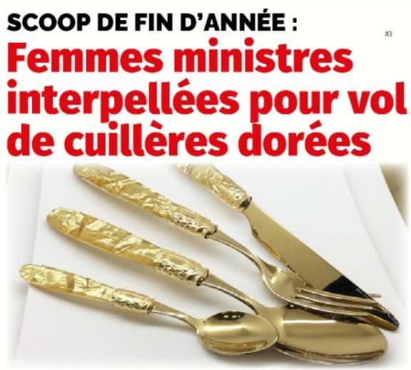 Média : Des cuillères dorées valent le retrait de récépissé pour « l’Indépendant express »