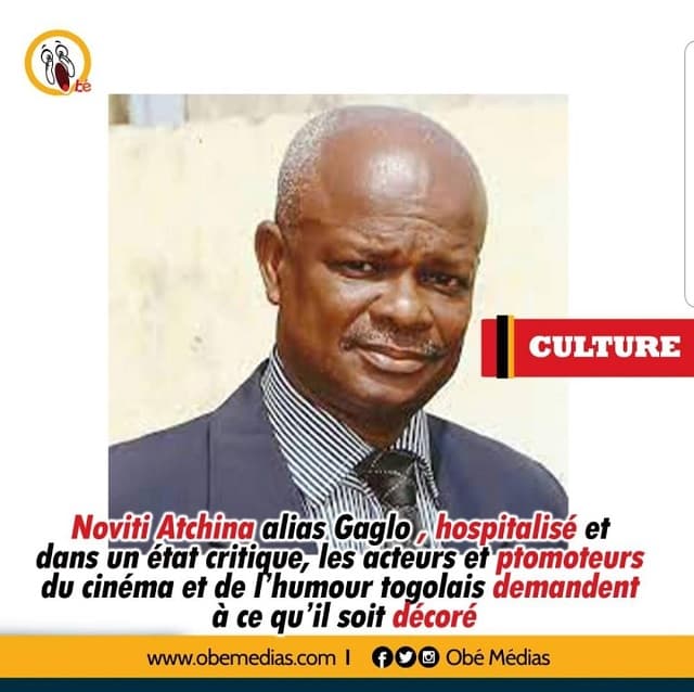 Togo/Le monde culturel en deuil : Gaglo n’est plus…