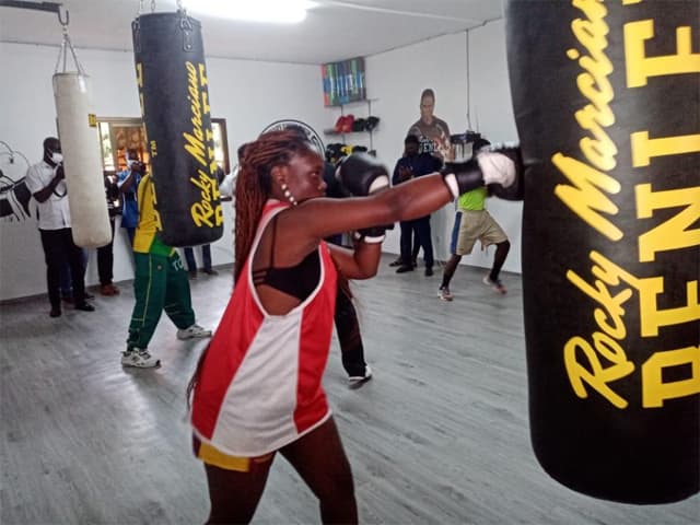 Togo : une salle de boxe flambant neuve pour la police nationale