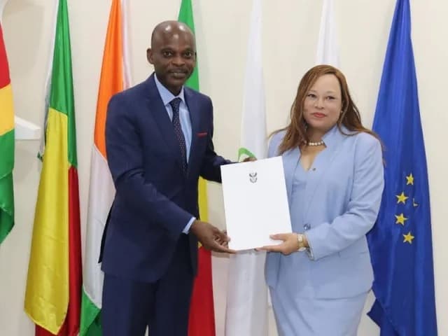 Diplomatie : l’Afrique du Sud a un nouvel ambassadeur au Togo