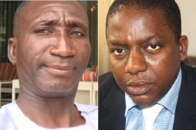 Les premières images de Ferdinand Ayité après sa libération