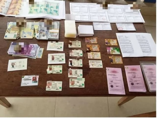 Togo : Arrestation de deux individus spécialisés dans la fabrication de faux billets de banque et documents administratifs
