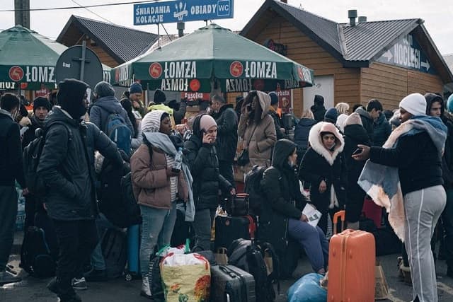 Les noirs d´Ukraine pris entre l´étau de la guerre et du racisme