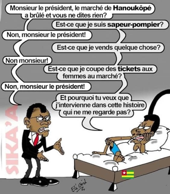 Togo : Qui brûle nos marchés?