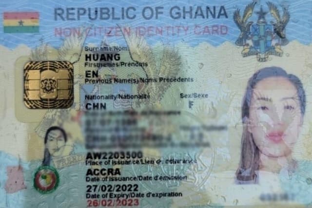 Une chinoise passe par le Togo pour obtenir illégalement une carte d’identité ghanéenne