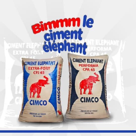 Togo : vers une augmentation du prix du ciment; près de 9000 frs sur la tonne