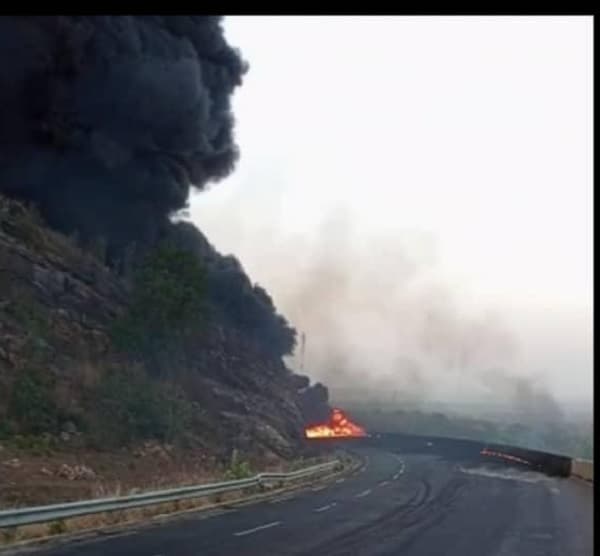 Togo : Un camion-citerne prend feu à Bafilo ; 2 morts enregistrés