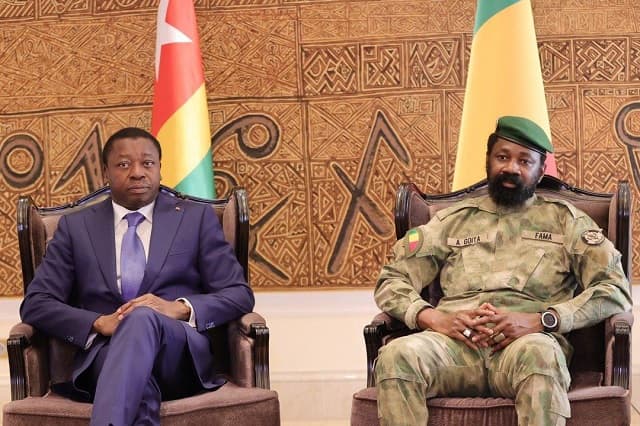 Mali : Faure Gnassingbé en tête à tête avec Assimi Goïta
