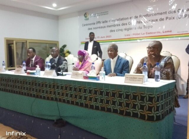 Togo : Les nouveaux membres des Comités Locaux de Paix installés et outillés sur leur mission