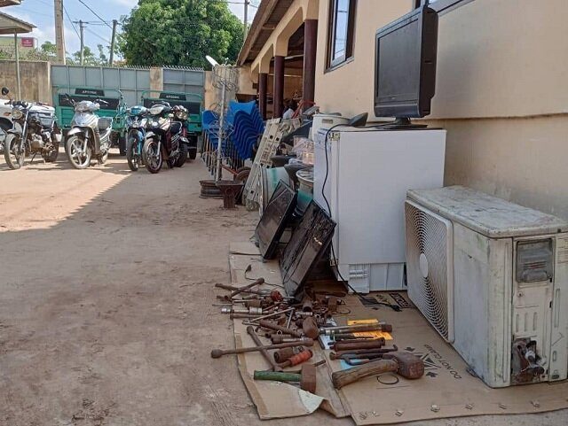 Togo/La Direction Centrale de la Police Judiciaire (DCPJ) a arrêté trois différents groupes de dix malfaiteurs.