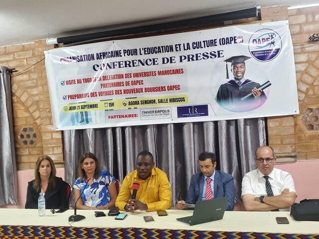 Togo/Bourses d&rsquo;études OAPEC : une délégation de l&rsquo;Université marocaine « Universiapolis » à Lomé