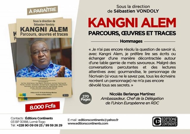 Togo-Le jour où j&rsquo;ai décidé de faire intrusion  dans l&rsquo;univers de KANGNI ALEM…