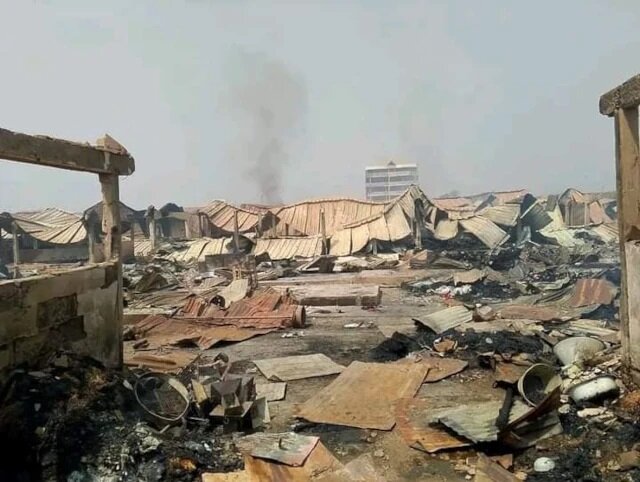 Togo / Incendie du marché d’Agoè-Assiyéyé: Un terrorisme d’Etat
