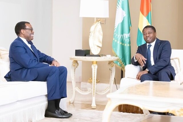 Togo : échanges entre Faure Gnassingbé et le Président de la BAD à Lomé 
