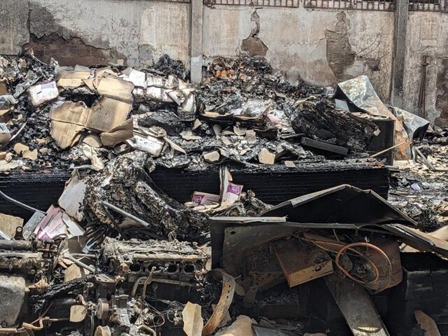 Togo/Incendie d’un dépôt au PAL : plus de peur que de mal