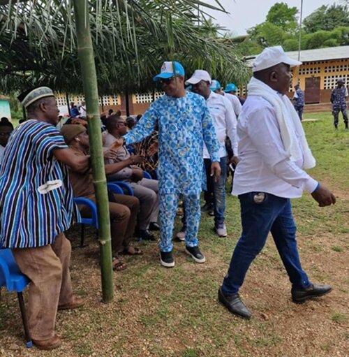 Hervé Piza, candidat UNIR, amorce le dernier virage avec enthousiasme dans le  Wawa