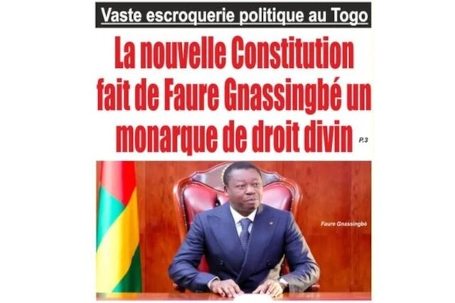 Togo/Révision d&rsquo;une constitution :  Intérêt général ou coup d&rsquo;État constitutionnel ?