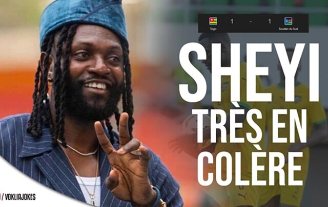 Football/Match Togo-Soudan : Shéyi Adébayor en colère 