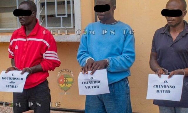 Togo: Des braqueurs arrêtés par la police nationale ; ils opèrent dans les stations-service 