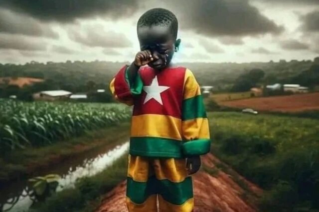 Et les Togolais pleurent, crient, hurlent…en silence