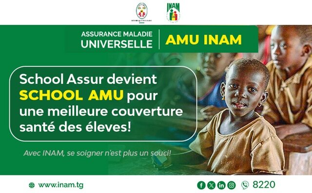 Togo/Protection sociale pour tous : l’ASATEPT appelle à étendre SCHOOL AMU aux établissements privés