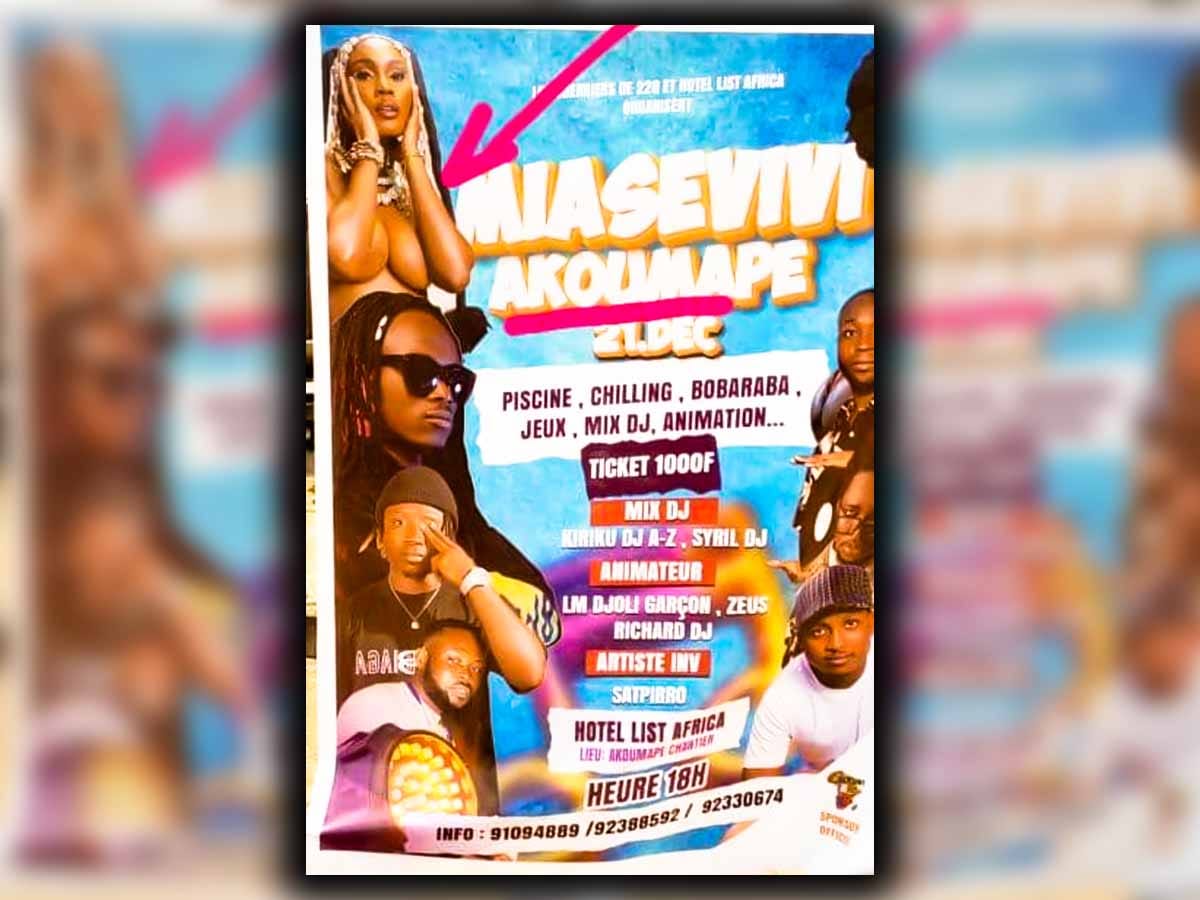 Togo/ « Miasevivi Akoumape » : une soirée sulfureuse interdites par les autorités locales