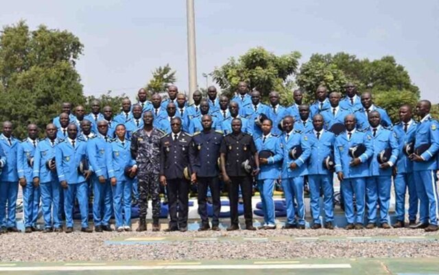 Togo : 43 nouveaux officiers intègrent les rangs de la Police nationale