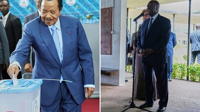 Présidentielles 2025: Au Cameroun et en Côte d’Ivoire, les vieillards Biya et Ouattara « vainqueurs »…?