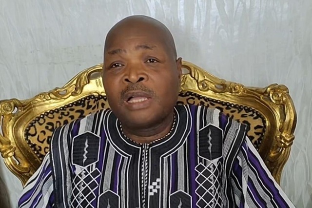 Intervention de ÉLOI KOUSSAWO, le coodinateur du MO5 à la manifestation de la diaspora togolaise à Berlin, en Allemagne.