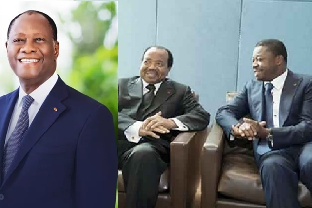 Paul Biya, Alassane Ouattara et Faure Gnassingbé: Trois noms synonymes de méchanceté et de mépris de leurs peuples